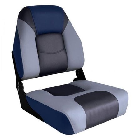 Wise Wise 3058-1903 Husky Pro Big & Tall Boat Seat; Midnight; Marble & Reef Stone 3058-1903